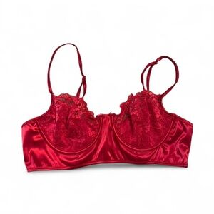 Red Lace Bra
